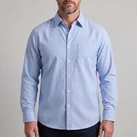 John | Lightweight Relaxed Tailored Style Oxford Shirt