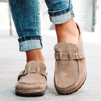 Emilia | Chic Buckle-Detail Low-Heel Loafers