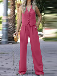 Alice | Chic and Tailored Two-Piece Sleeveless Set